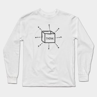 Think Outside The Box Long Sleeve T-Shirt